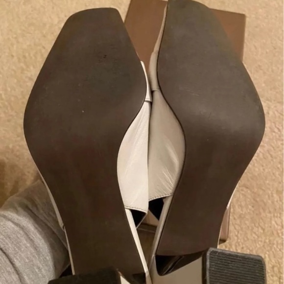 Linea Paolo Off White Kid Pumps - Size 7 - Picture 3 of 7